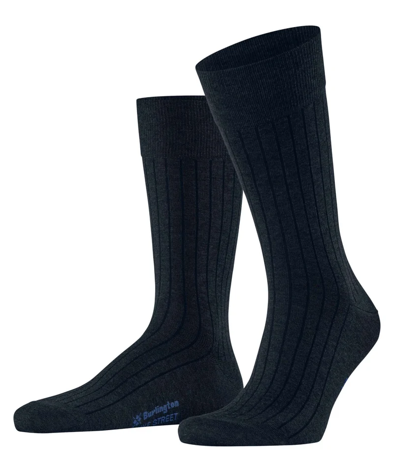 Burlington Duke Street Sokken Heren 21208 6120 marine