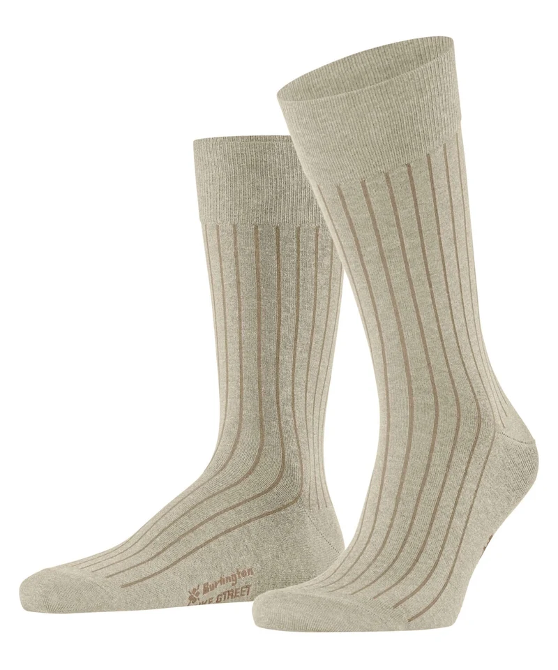 Burlington Duke Street Sokken Heren 21208 4840 gravel