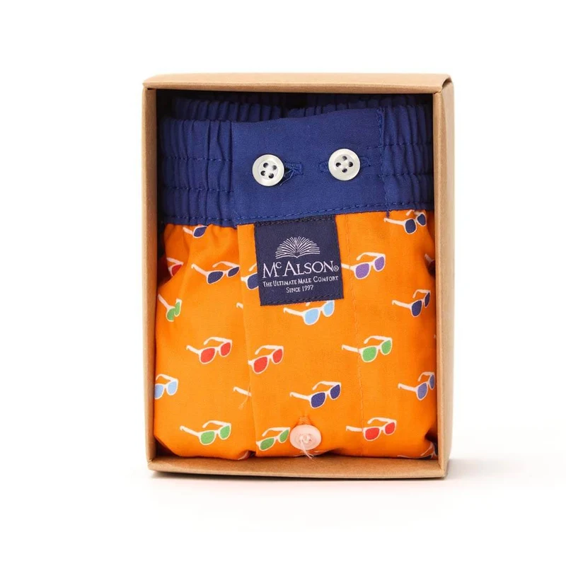 McAlson Boxershort met binnenbroek Sunglasses Orange M5164