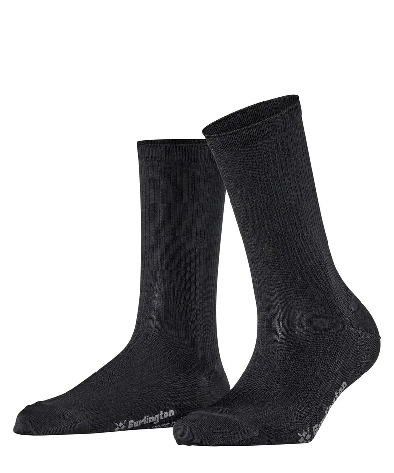 Burlington Princess Street Sokken Dames 22135 3000 black