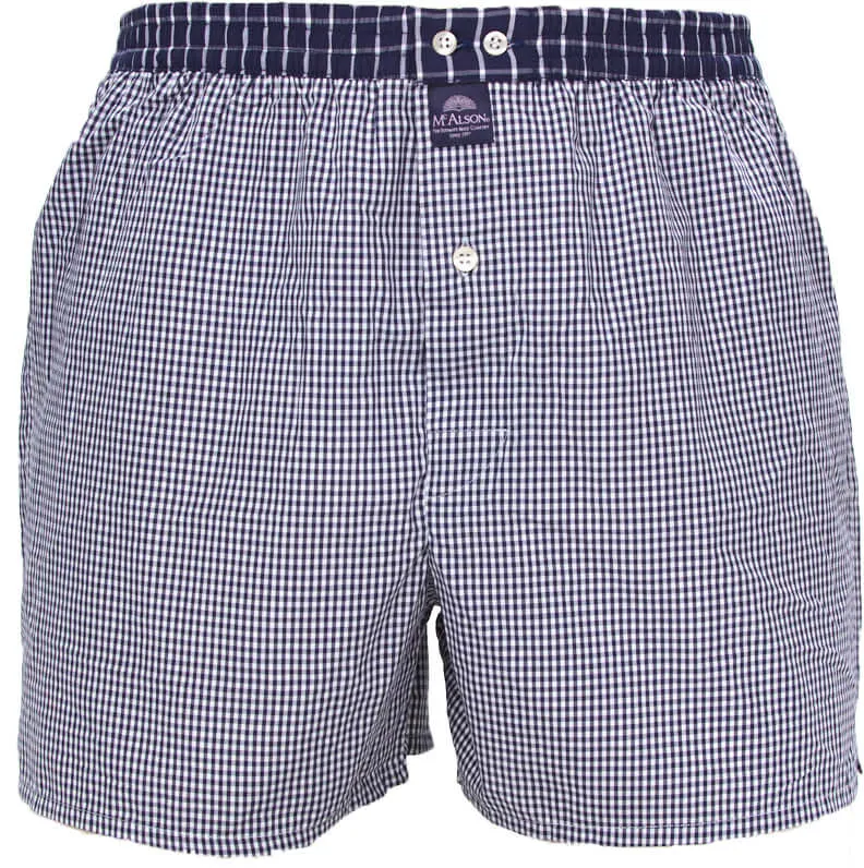 McAlson Boxershort met Binnenbroek M0221 marine