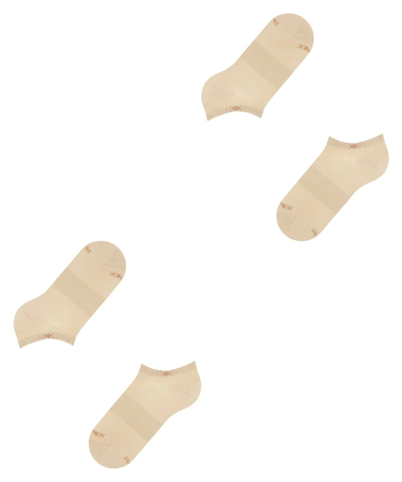 Burlington Everyday 2-Pack Sneakersok Dames 22051 4024 Sandstone