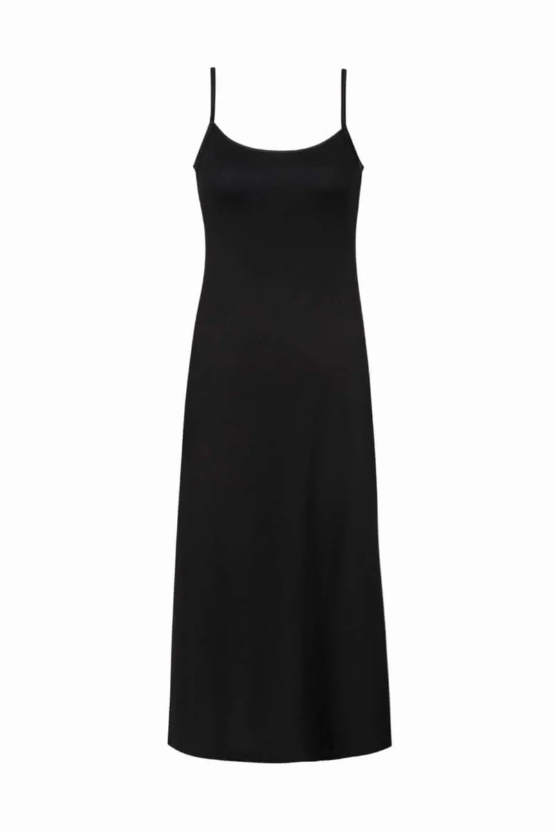 Mey Onderjurk Lang Dames 55208 3 schwarz