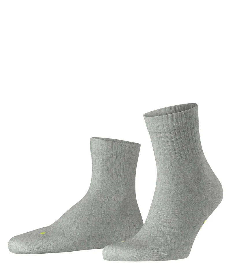 FALKE Run Short Rib Sokken Unisex 16624 3400 light grey