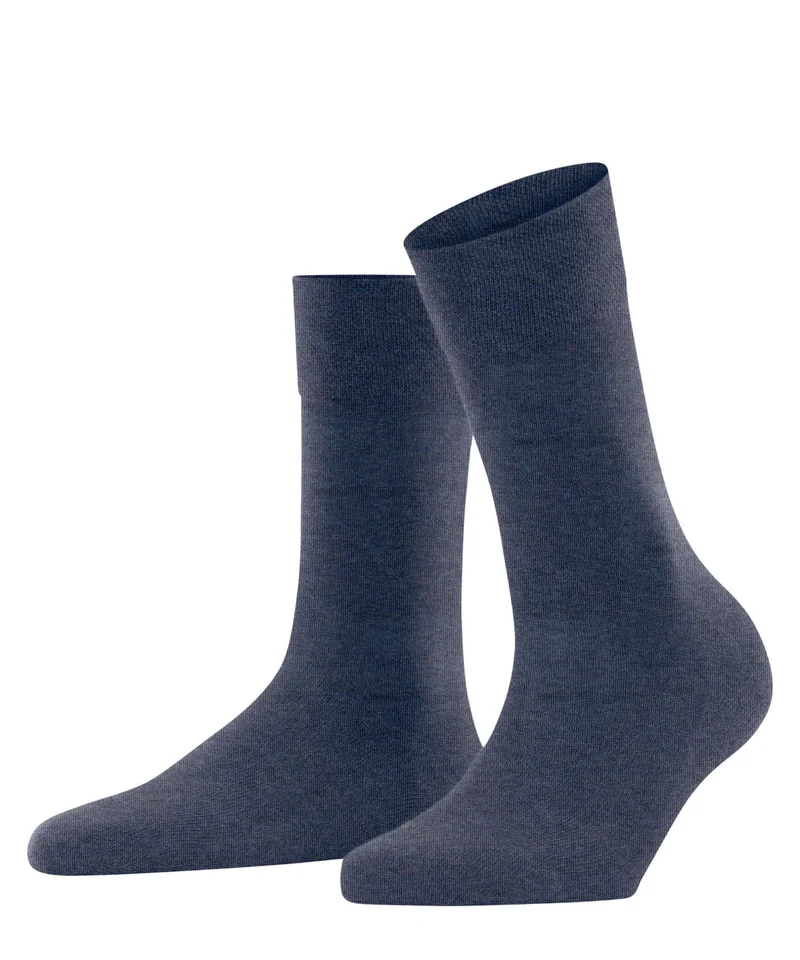 FALKE Sensitive London Sokken Dames 46472 6688 dark blue mel.