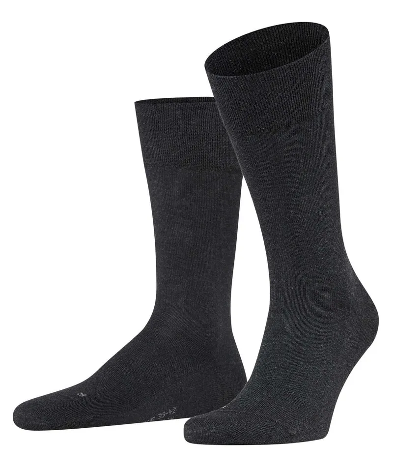 FALKE Sensitive London Sokken Heren 14719 3080 anthra.mel