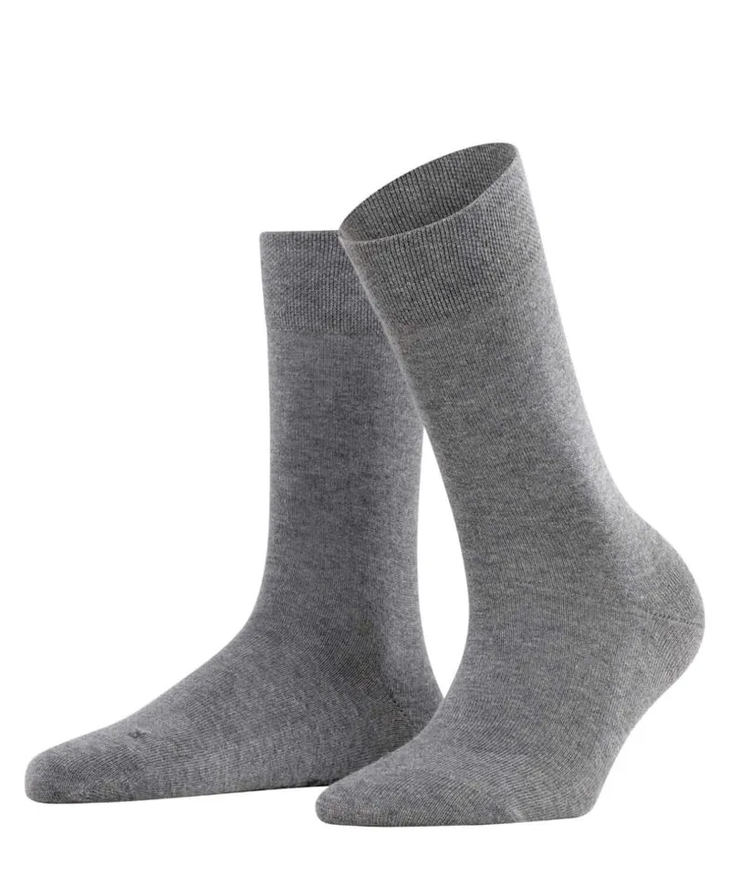 FALKE Sensitive London Sokken Dames 46472 3390 light greymel.
