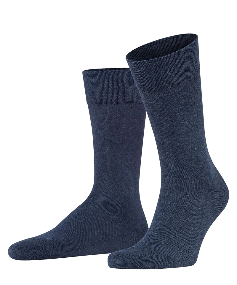 FALKE Sensitive London Sokken Heren 14719 6127 navy mel.
