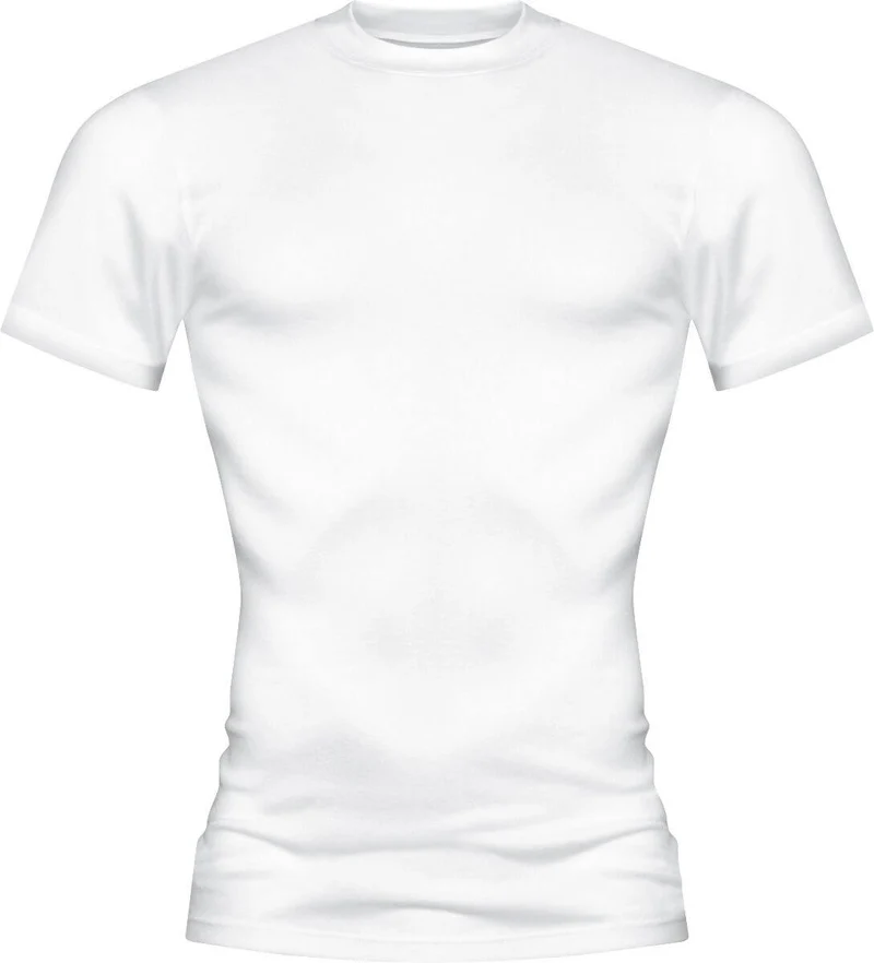 Mey Shirt Korte Mouw Casual Cotton Heren 49003 101 weiss