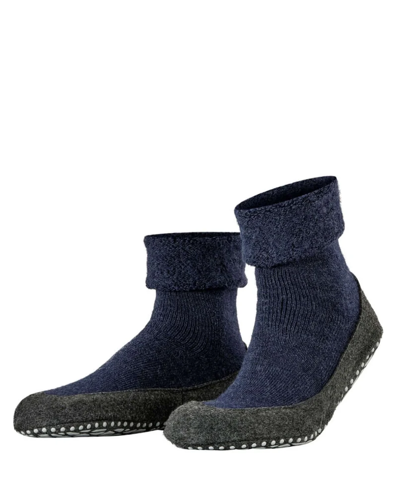 FALKE Cosyshoe Heren Sloffen 16560 6680 dark blue