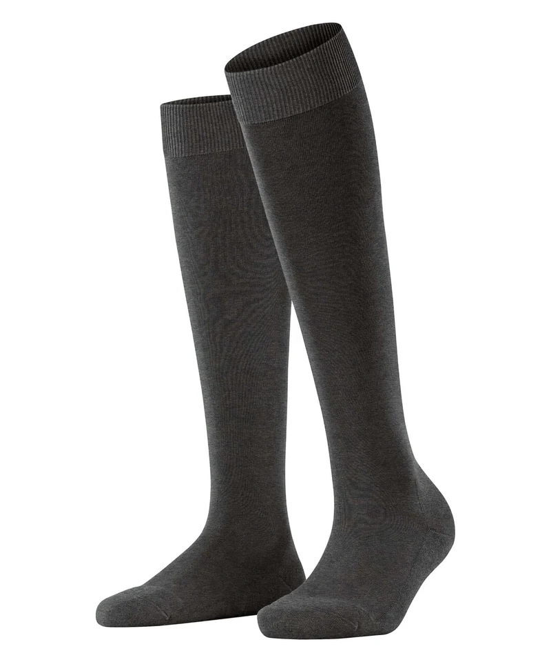 FALKE ClimaWool Kniekous Dames 46884 3117 anthra. mel.