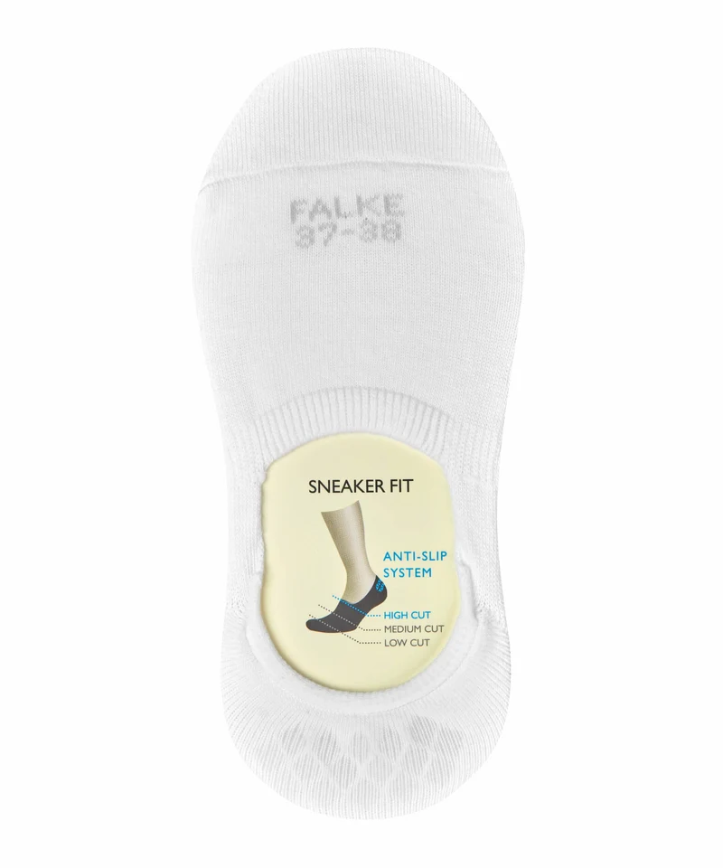 FALKE Step Kousenvoetje Hoog Dames 46493 2000 white
