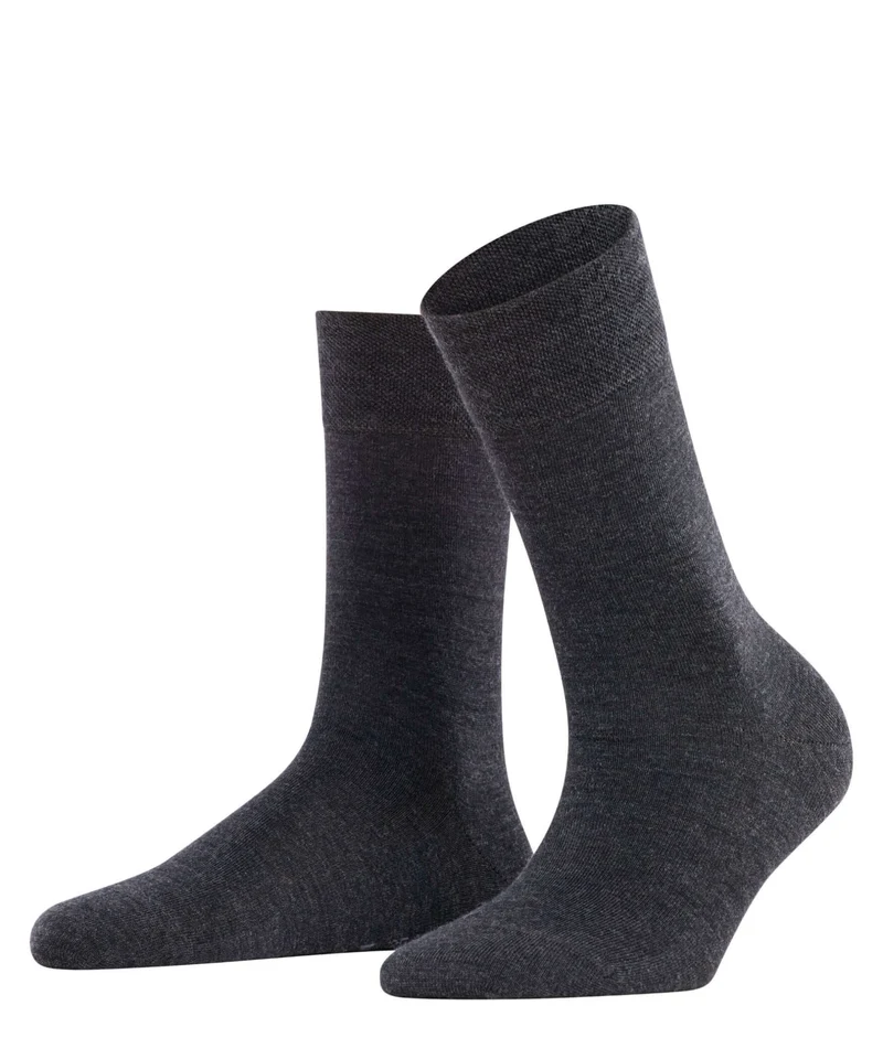 FALKE Sensitive Berlin Sokken Dames 46226 3085 ANTHRAZIT