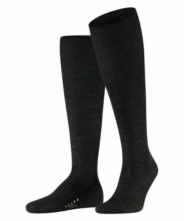 FALKE Airport Heren Kniekous 15435 3080 anthra.mel