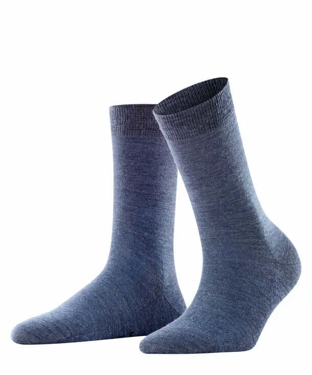 FALKE SoftMerino Sokje 47488 6688 dark blue mel.
