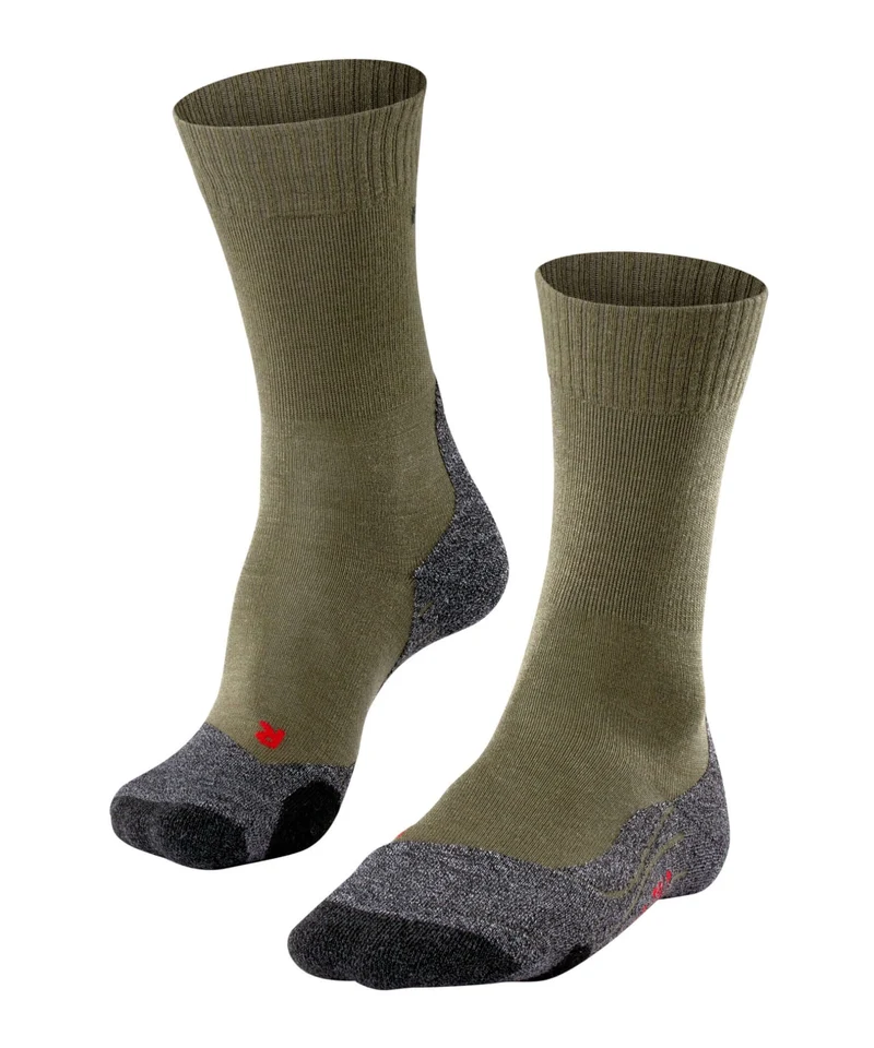 FALKE TK2 Heren Wandel Sok 16474 7830 olive