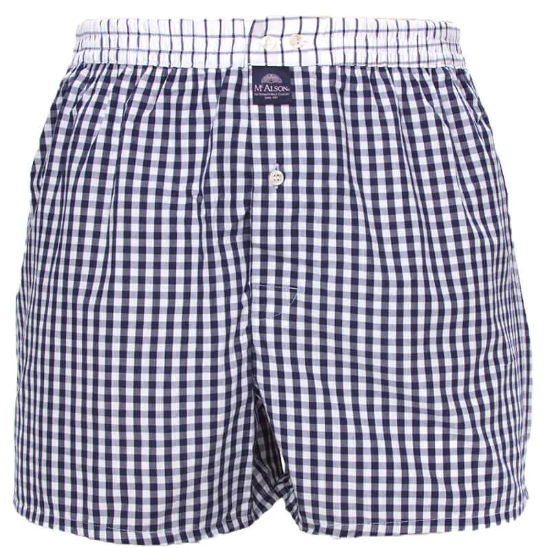 Mc Alson Boxer met Binnenbroek M0225 wit