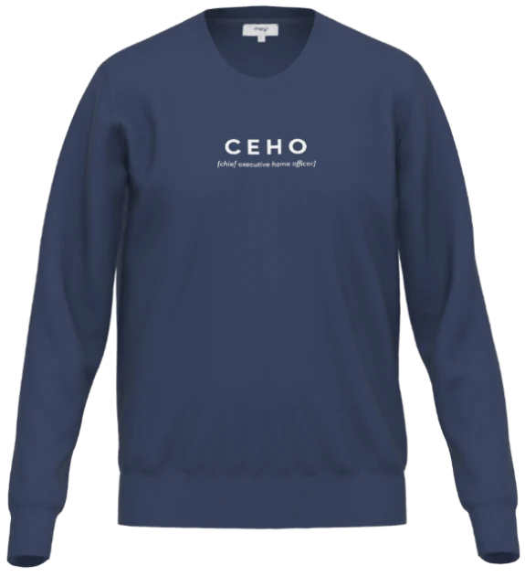 Mey Sweater Home Office Heren 30016 668 yacht blue