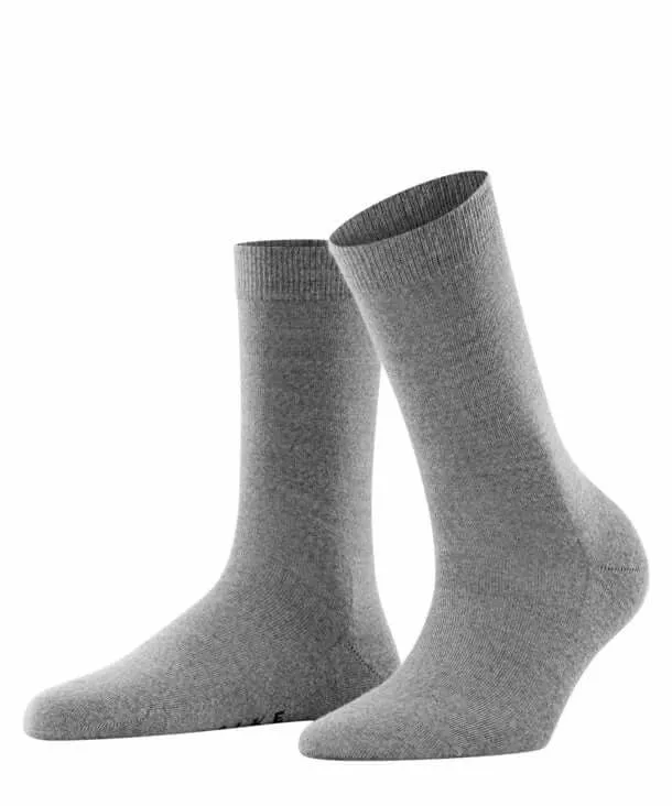 FALKE SoftMerino Sokje 47488 3830 light grey mel.