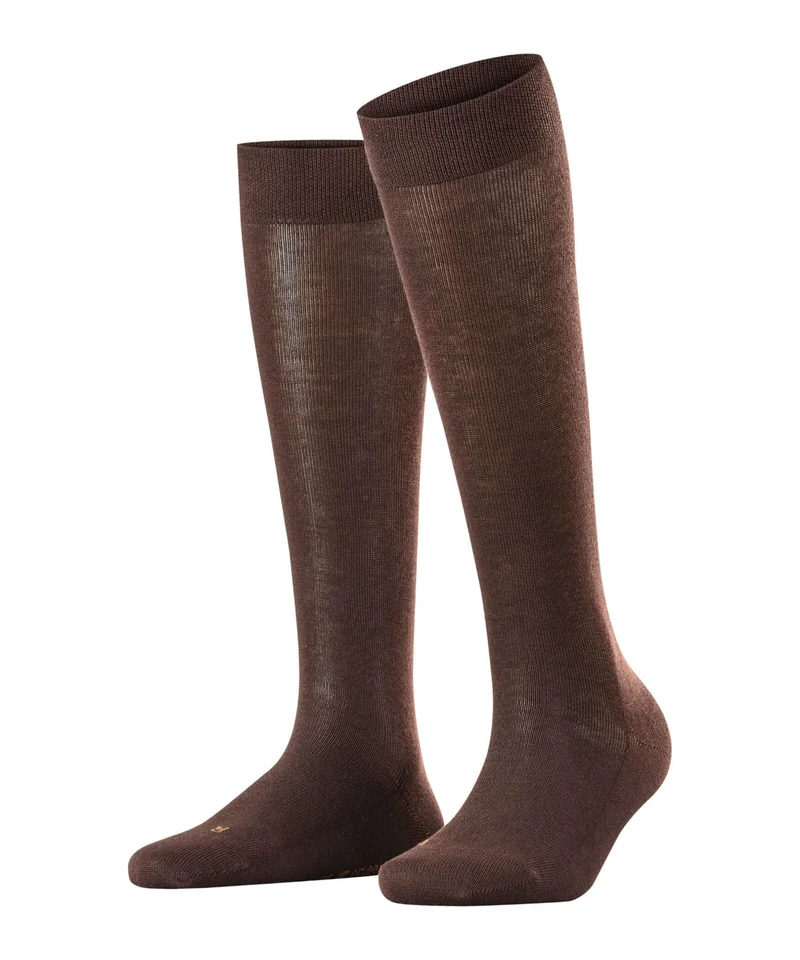 FALKE Sensitive London Kniekousen Dames 46672 5233 dark brown