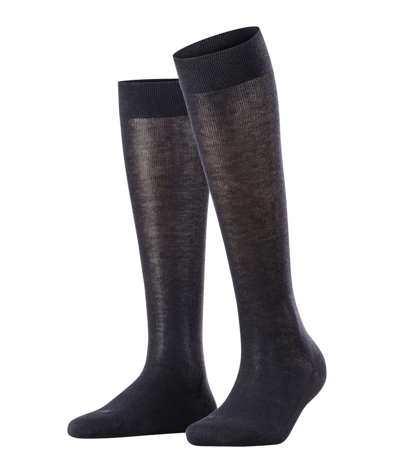 FALKE Sensitive London Kniekousen Dames 46672 6370 dark navy