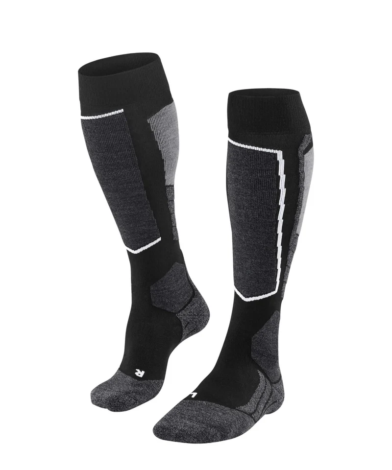 FALKE SK2 Intermediate Vegan Skisokken Dames 16290 3010 black-mix