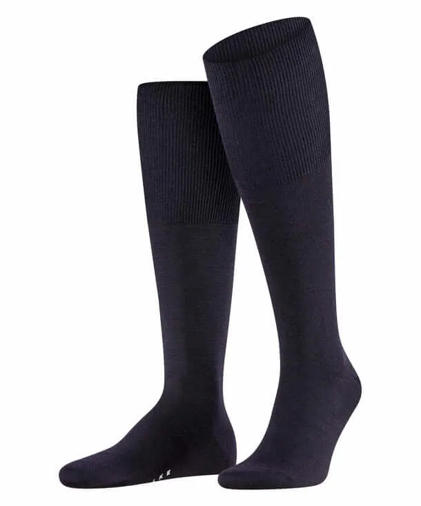 FALKE Airport Heren Kniekous 15435 6370 dark navy
