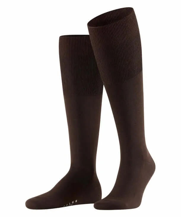 FALKE Airport Heren Kniekous 15435 5930 brown