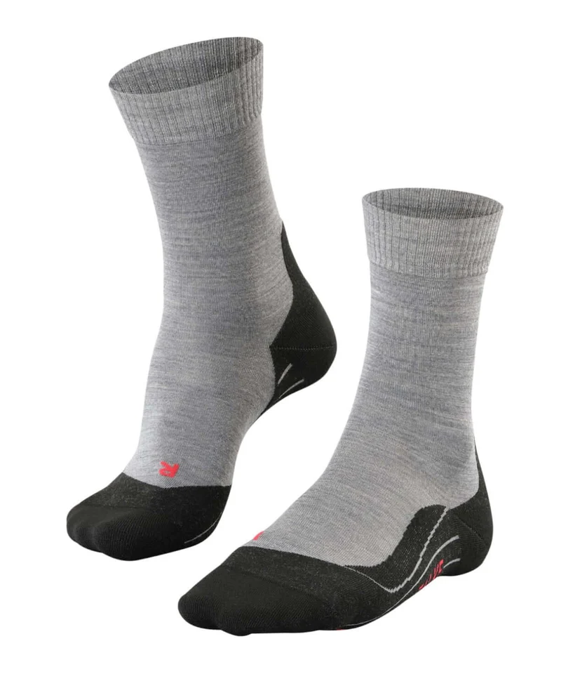 FALKE TK5 Heren Wandel Sok 16242 3403 light grey