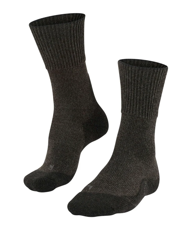 FALKE TK1 Wool Dames Wandel Sok 16385 3150 smog