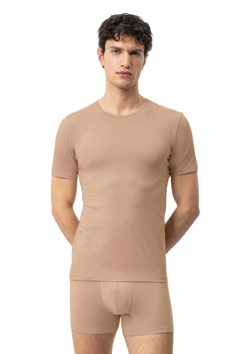 Mey Eronderhemd Korte Mouw Dry Cotton Heren 46082 111 light skin