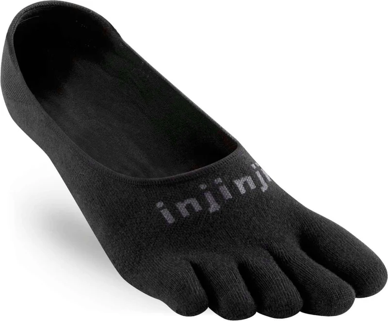 Injinji Teensokken Sport Lightweight Hidden Coolmax Unisex IS052100 black