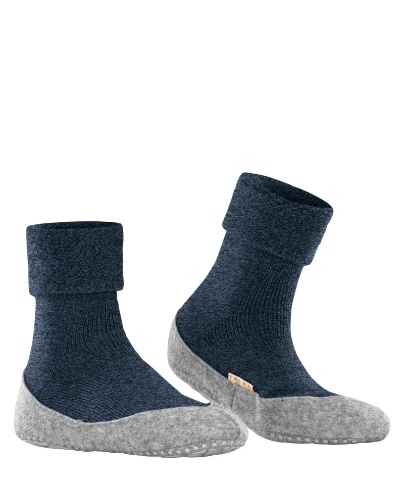 FALKE Cosyshoe Dames Sloffen 47571 6794 marine mel.