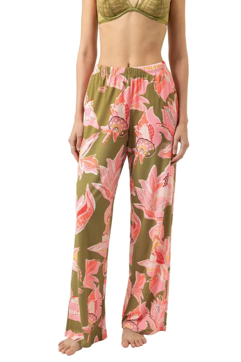 Mey Broek Flower Whirl Dames 1220127 1785 golden fern