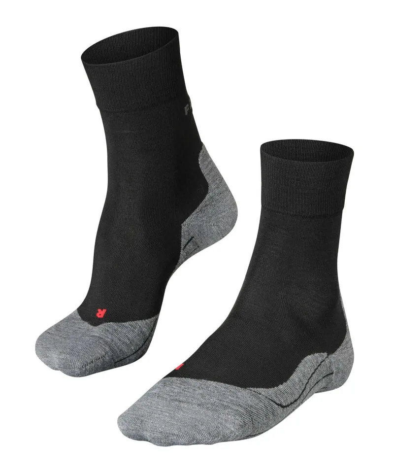 FALKE RU4 Wool Hardloopsok Heren 16396 3010 black-mix