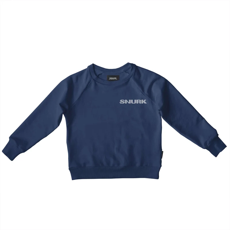 SNURK Uni Navy Sweater Kinderen