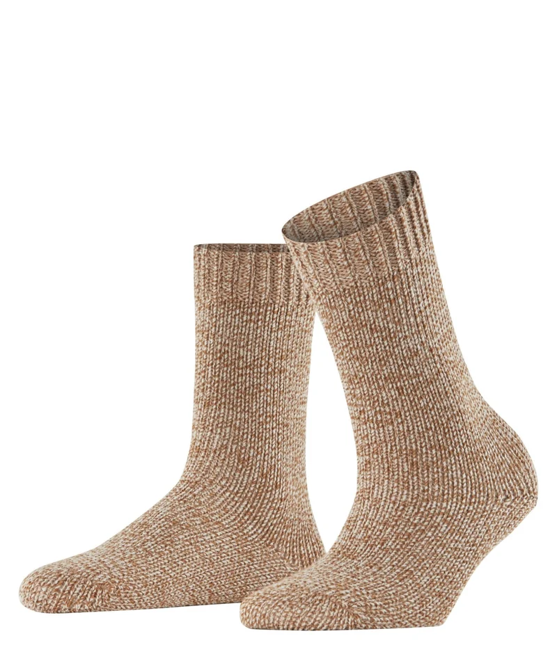 FALKE Marble Cloud Sokken Dames 46902 1220 old brass