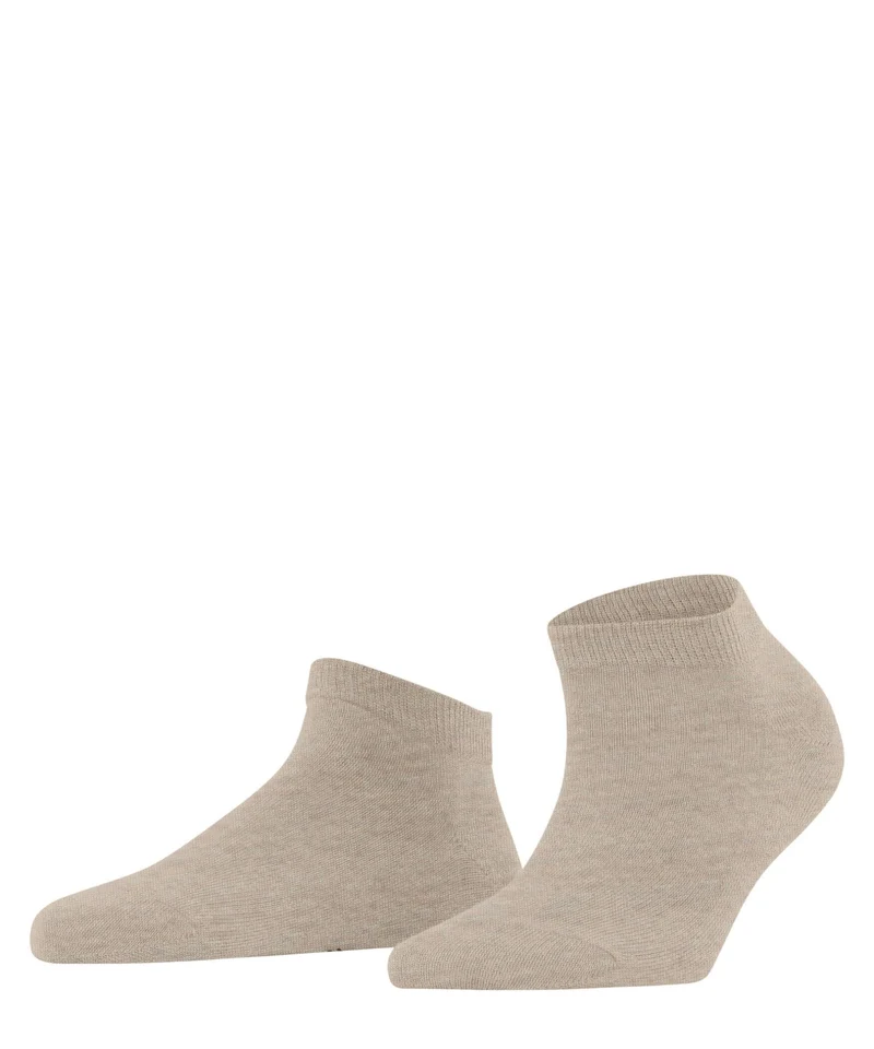 FALKE Family Sneakersokken Dames 46489 4541 linen mel.