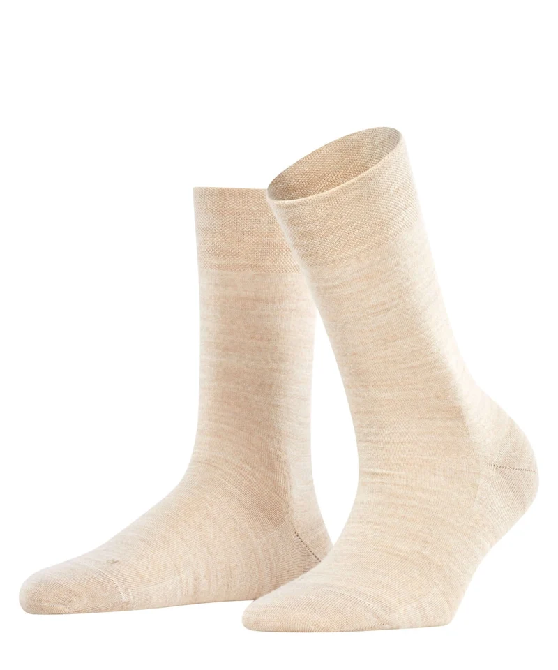 FALKE Sensitive Berlin Sokken Dames 46226 4541 linen mel.