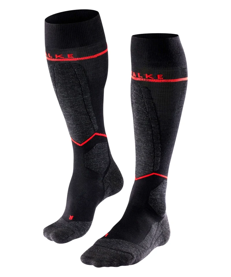 FALKE SK4 Energizing Light Skisokken Dames 16578 3010 black-mix