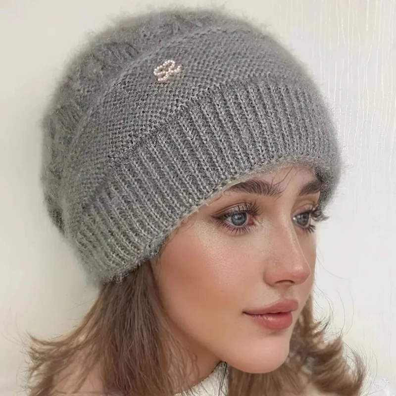 Comfortabele gebreide wintermuts voor dames voor ultieme warmte en stijl.