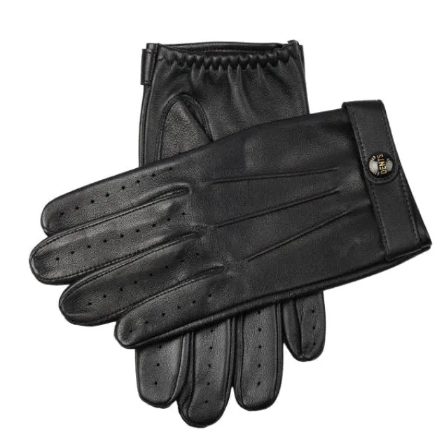 Men’s Heritage Touchscreen Three-Point Leather Driving Gloves