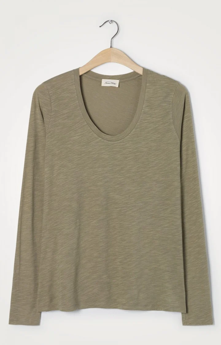 JACKSONVILLE top lm groen tint