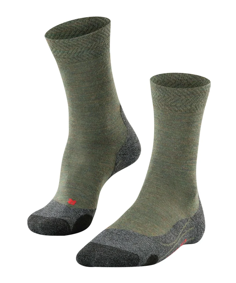 FALKE TK2 Melange Heren Wandel Sok 16162 7926 ivy green