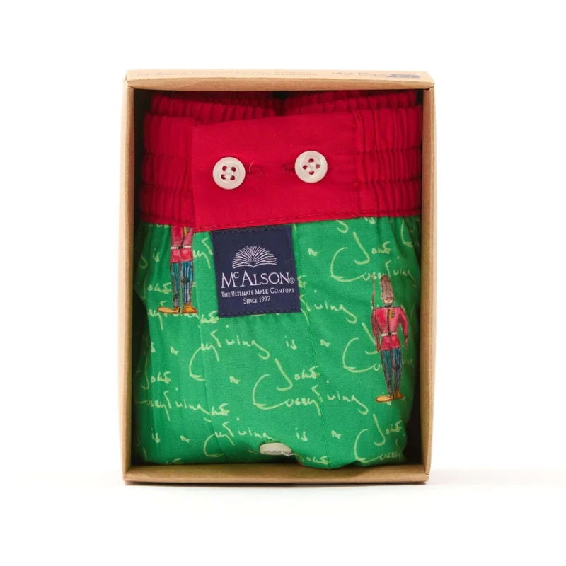 McAlson Boxershort met binnenbroek King's Guard green M5268