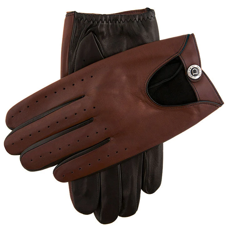 Men's Heritage Two-Colour Leather Driving Gloves