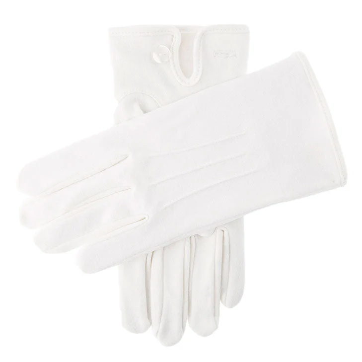 Gants en coton à trois points pour hommes