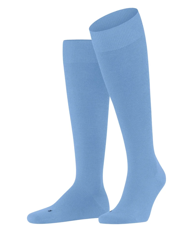 FALKE Energizing Wool Heren Steunkniekous 15530 6554 cornflower blue