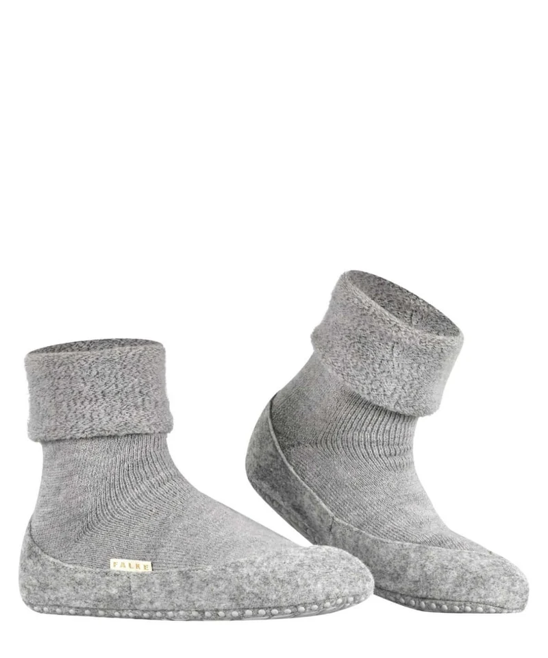 FALKE Cosyshoe Dames Sloffen 47571 3400 light grey