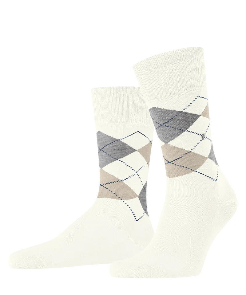 Burlington Manchester Sokken Heren 21088 2049 off-white